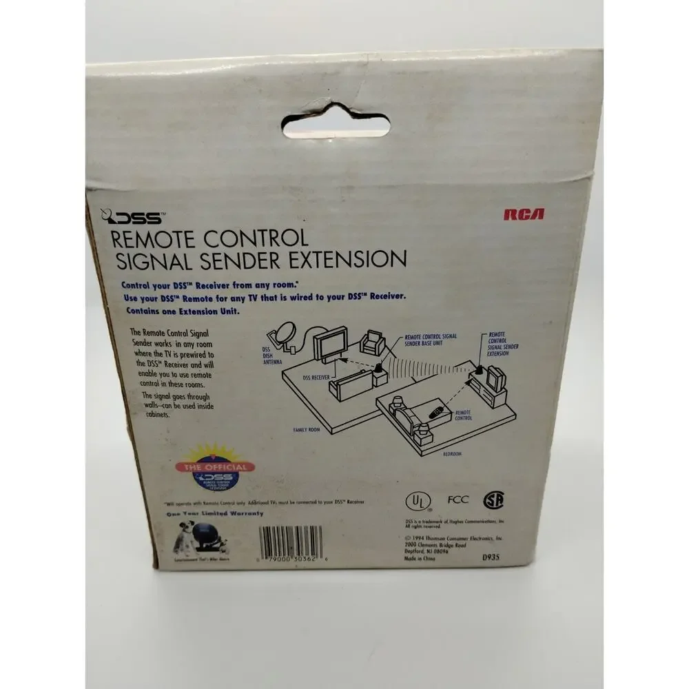 RCA DSS Remote Control Signal Sender Extension - Picture 3 of 6
